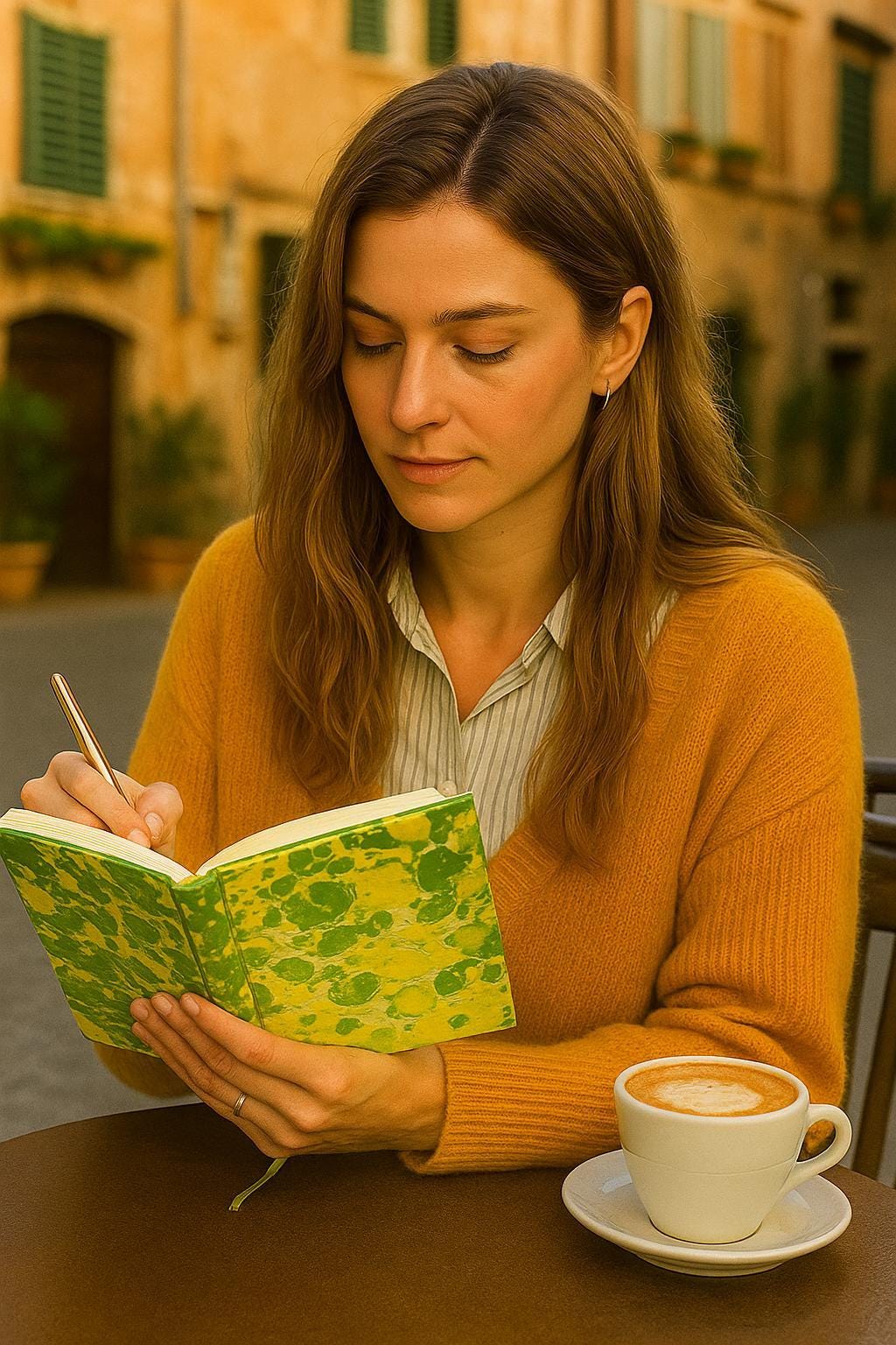 Hand Marbled Pocket Notebook | Lemon & Lime Inspired Journal | Handmade Lined Notebook | Unique Gift for Writers, Stationery Lovers