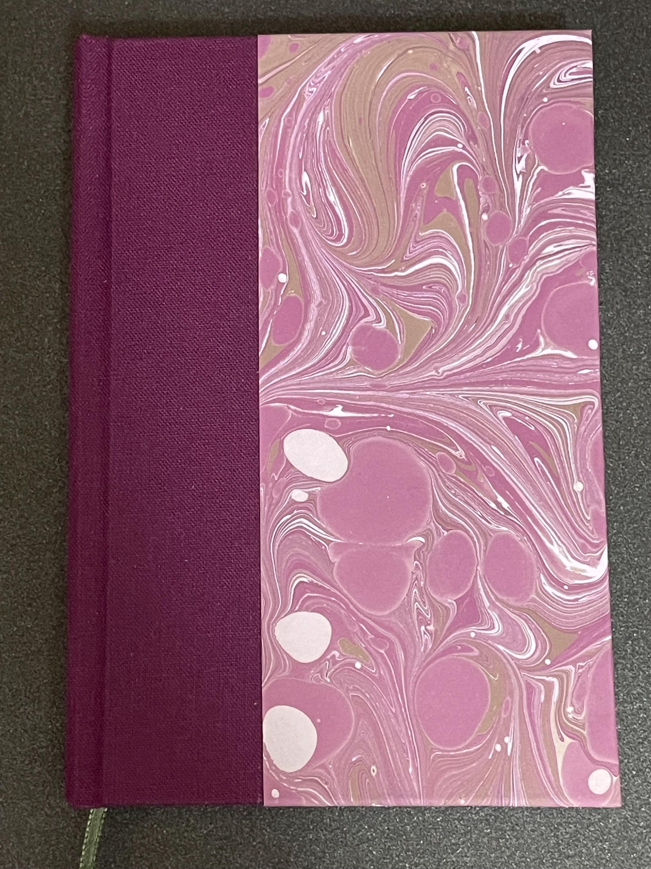 Lined Notebook | Gift Box Ready - Hand Made, Hand Marbled cover