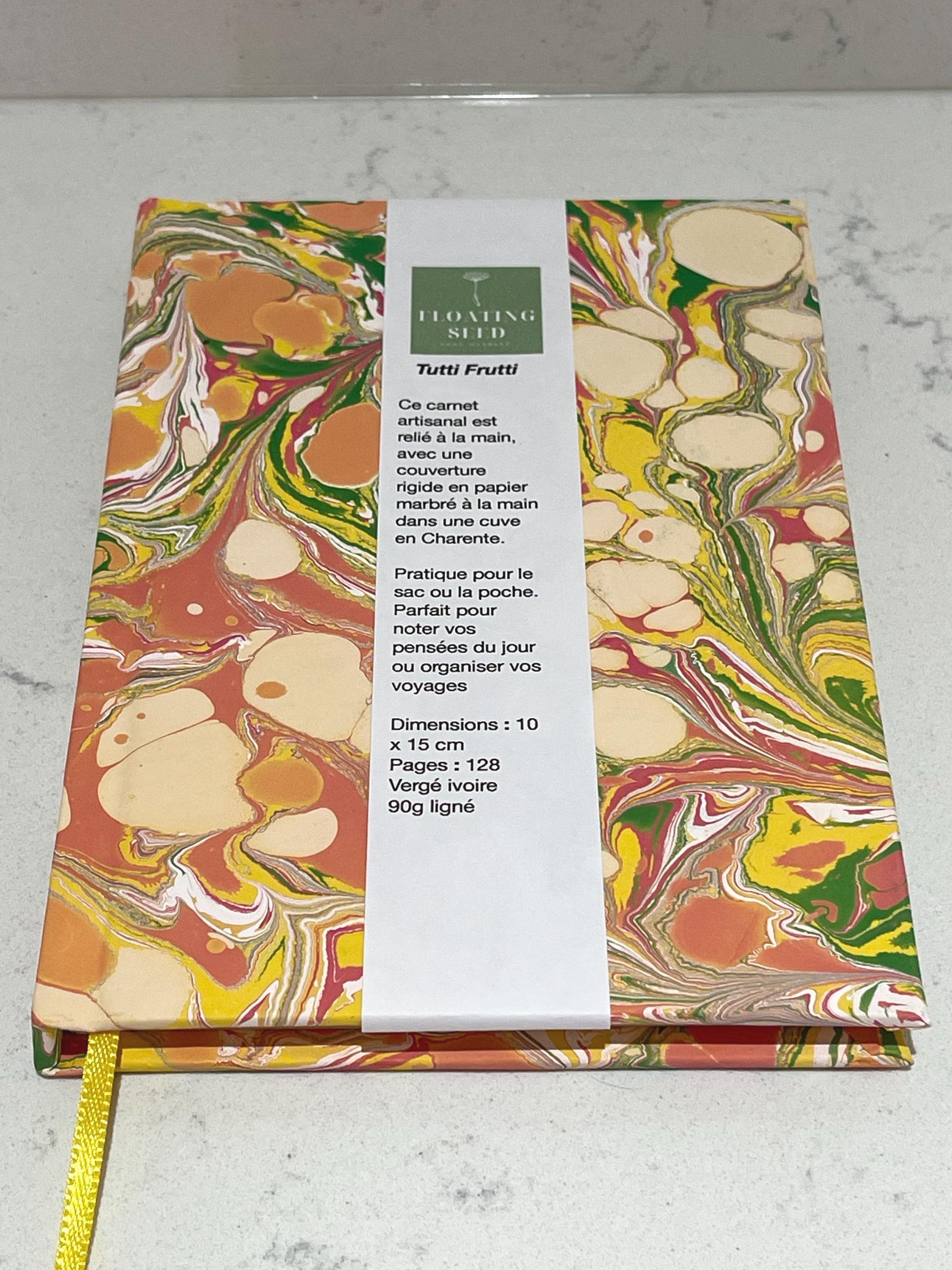 Hand Marbled Lined Journal | for Writers, Stationery Lovers
