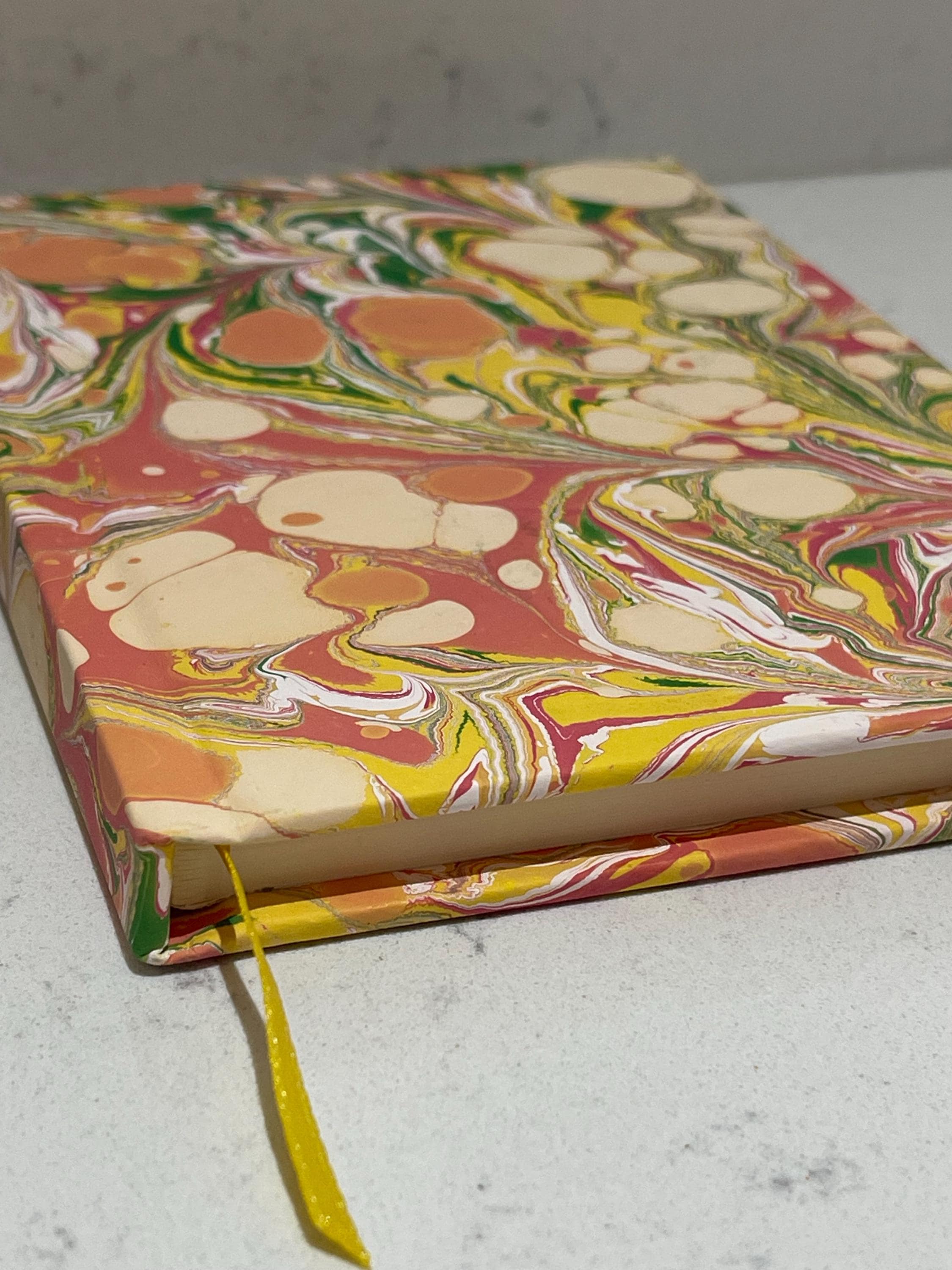 Hand Marbled Lined Journal | for Writers, Stationery Lovers