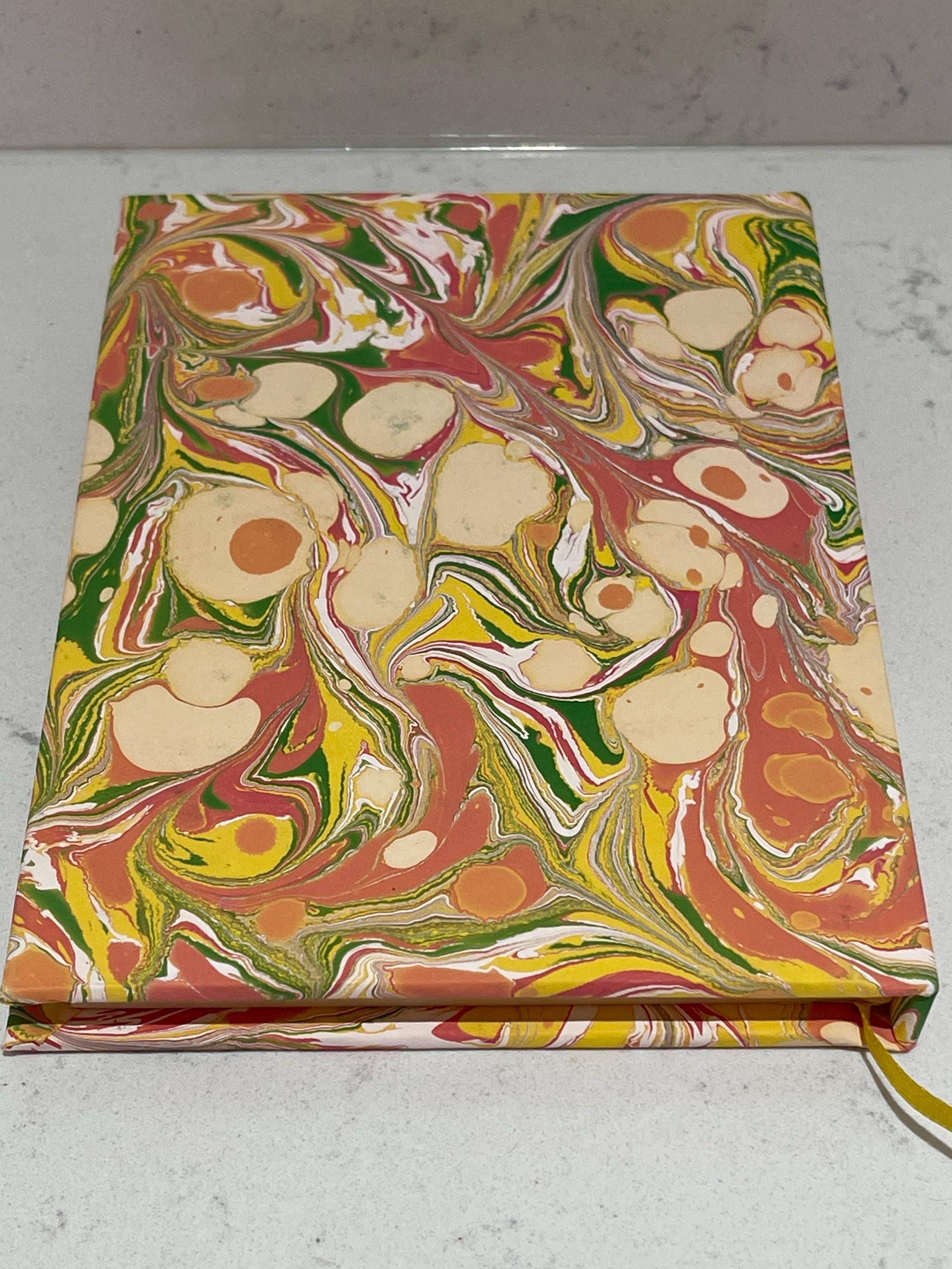 Hand Marbled Lined Journal | for Writers, Stationery Lovers