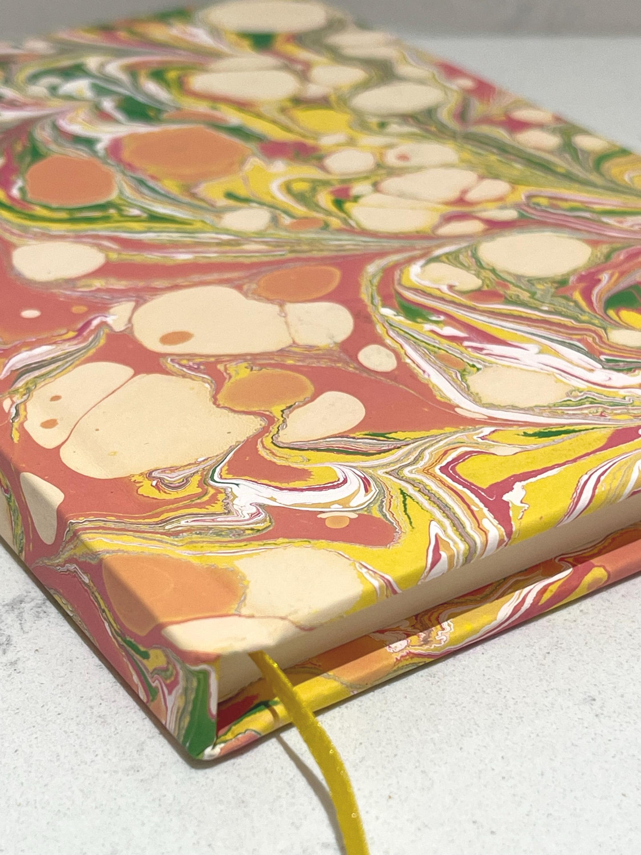 Hand Marbled Lined Journal | for Writers, Stationery Lovers