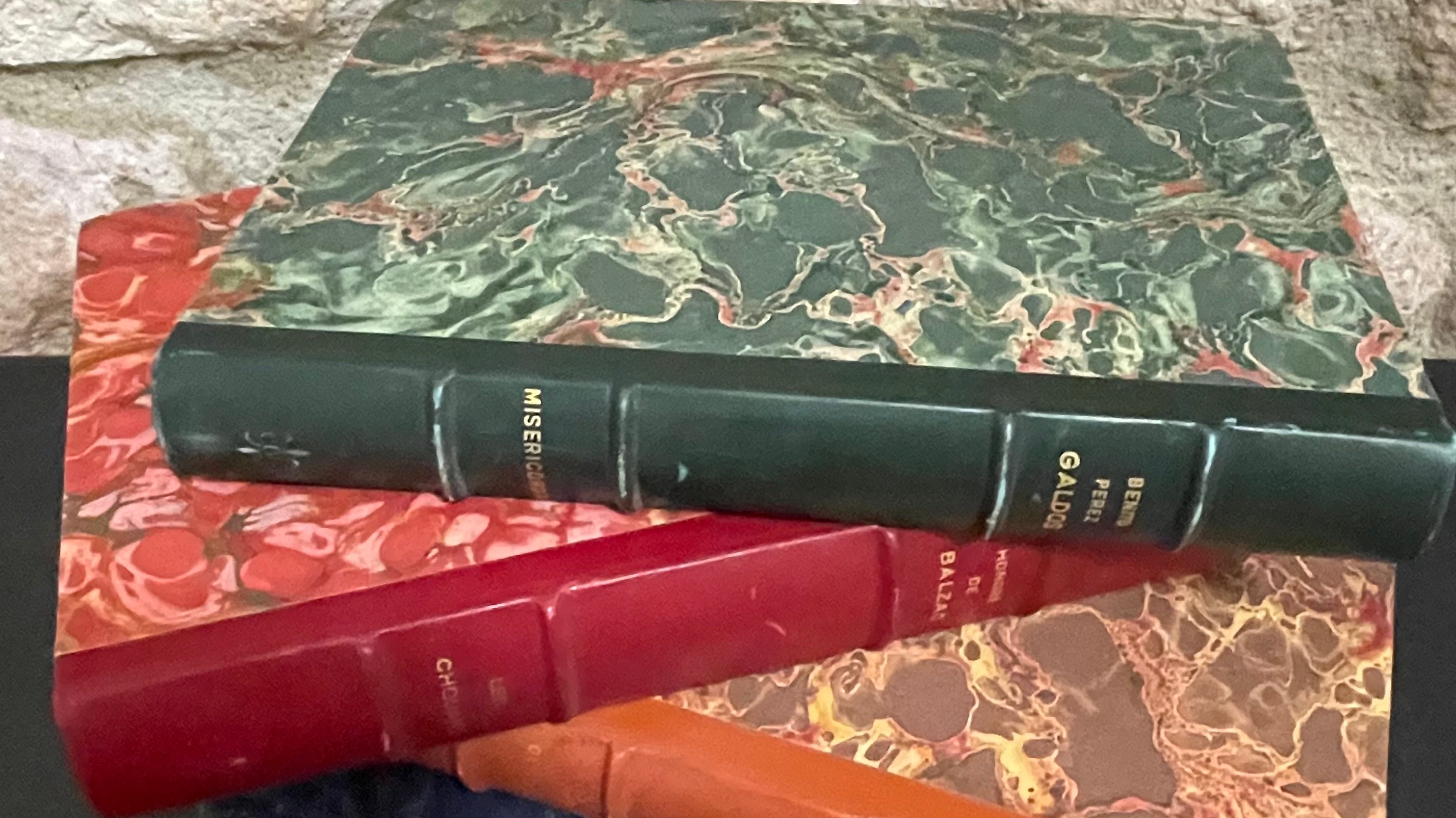 French vintage books