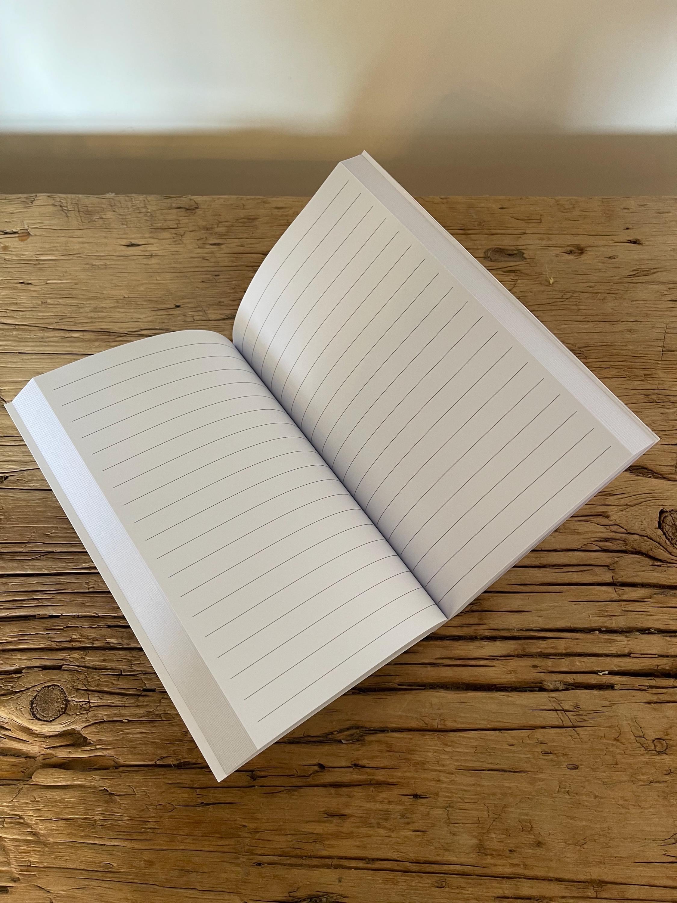 Chunky Printed Marbled Notebook — A Bold Twist on Tradition, soft recycled cover, 160 lined pages, practical notebook for daily todo lists