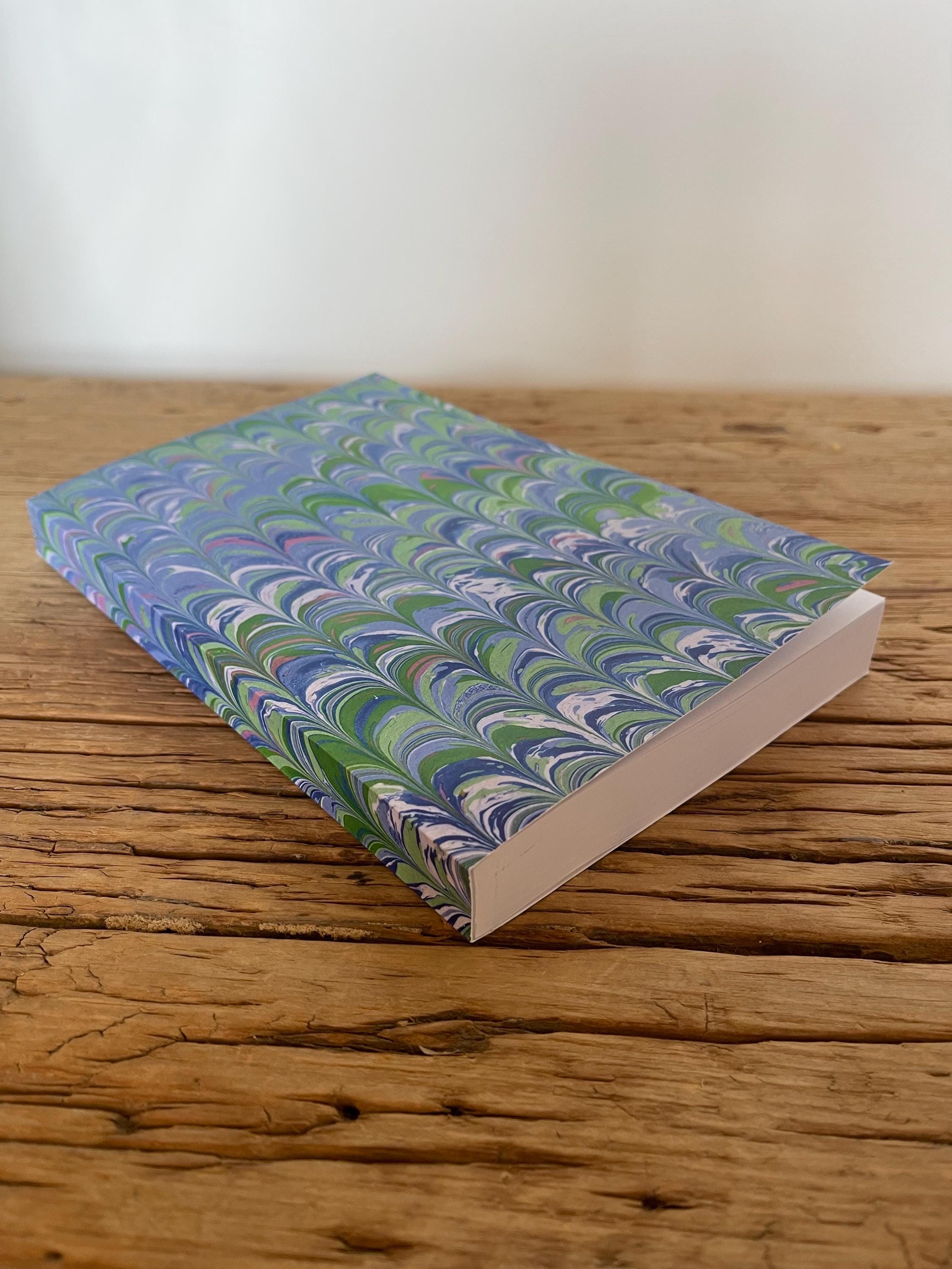 Chunky Printed Marbled Notebook — A Bold Twist on Tradition, soft recycled cover, 160 lined pages, practical notebook for daily todo lists