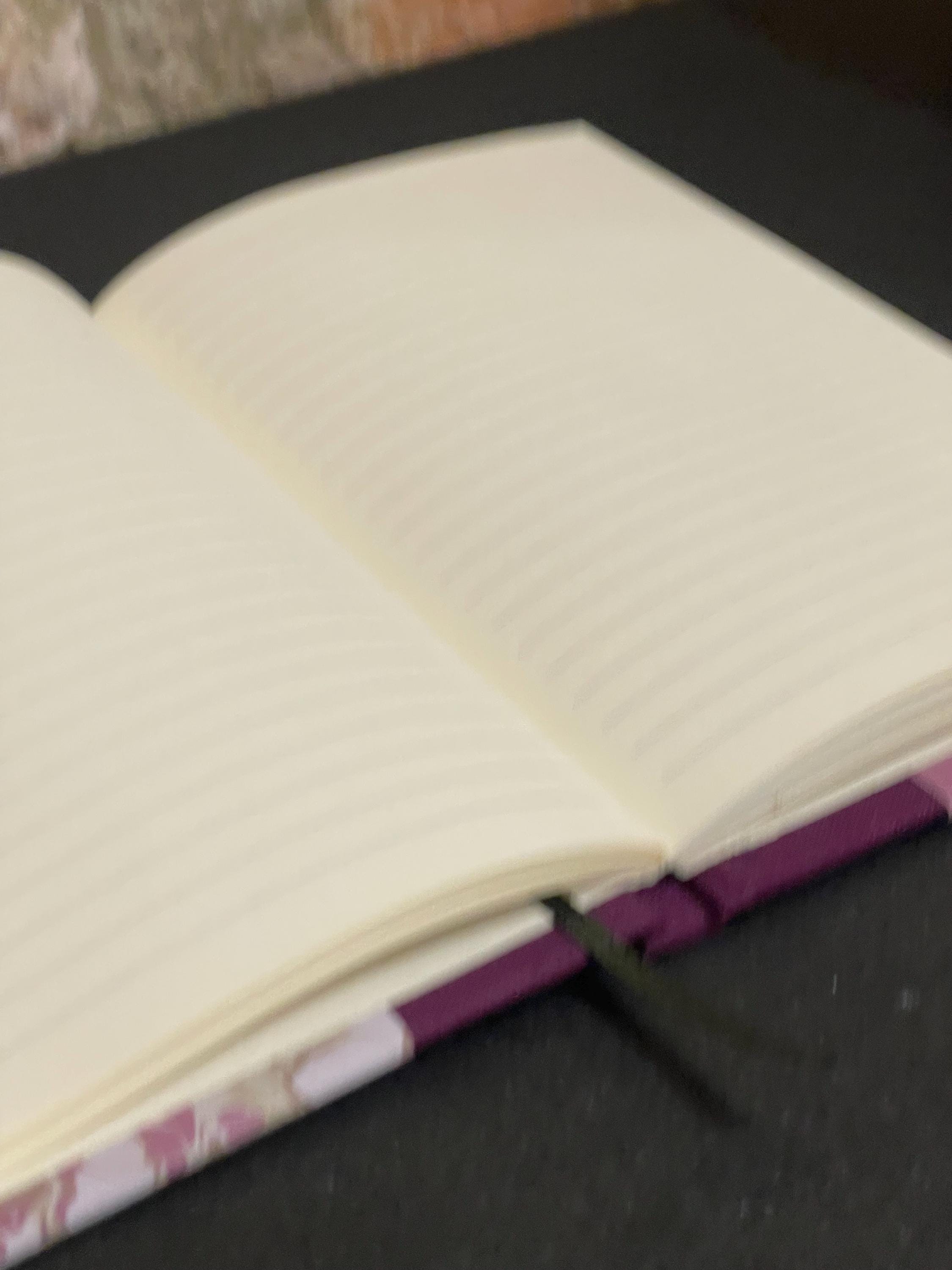 Lined Notebook | Gift Box Ready - Hand Made, Hand Marbled cover