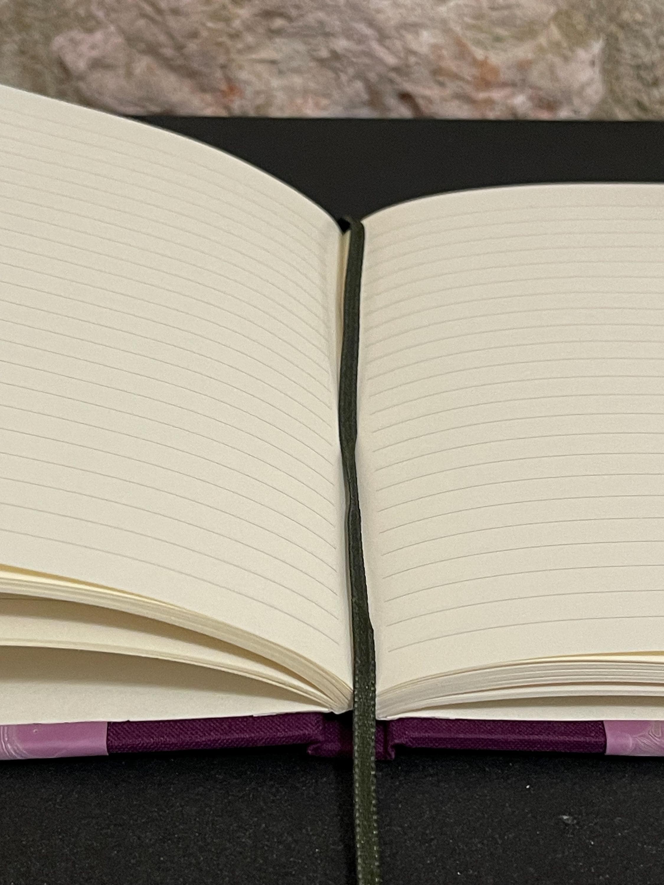 Lined Notebook | Gift Box Ready - Hand Made, Hand Marbled cover