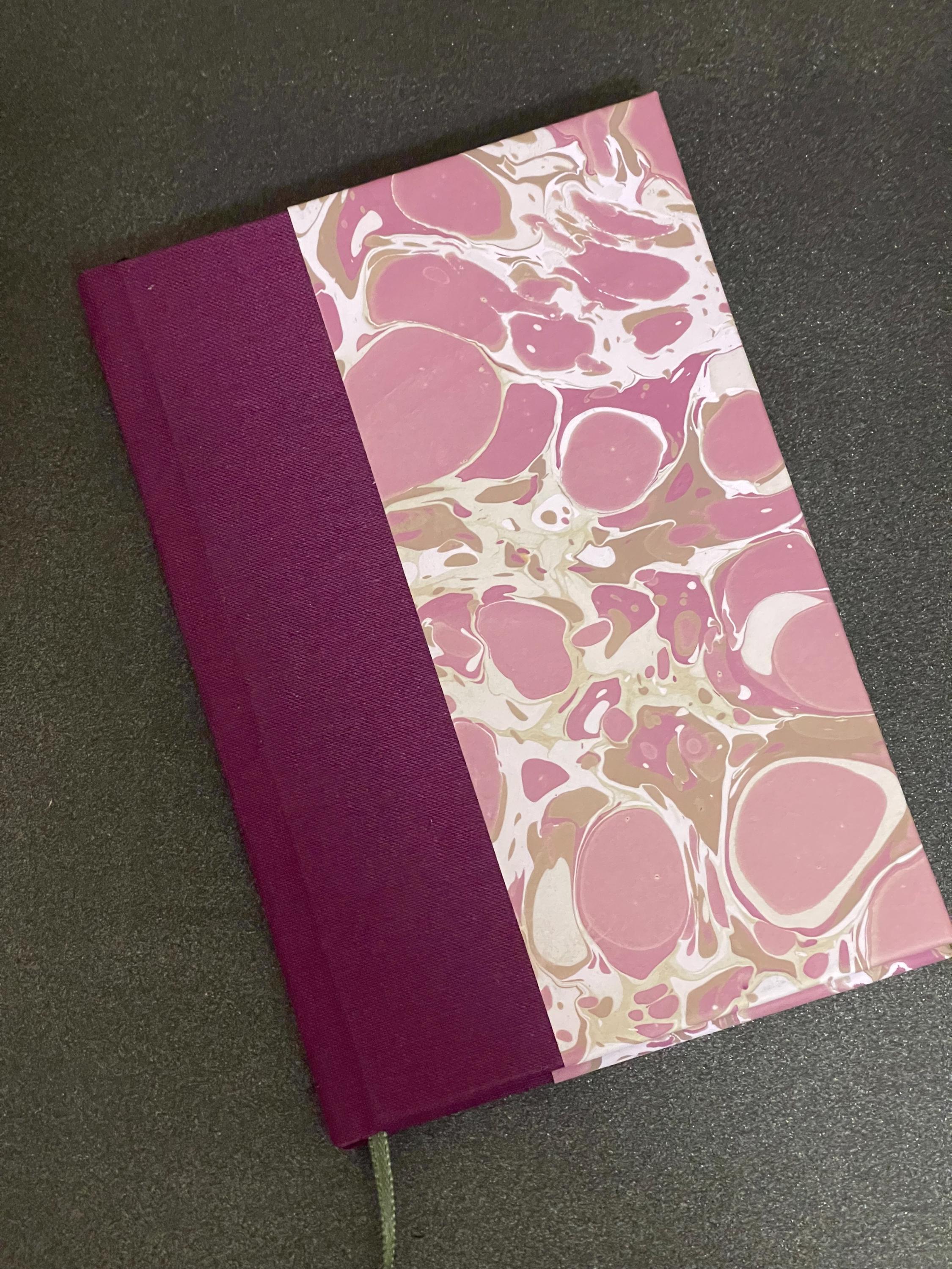 Lined Notebook | Gift Box Ready - Hand Made, Hand Marbled cover