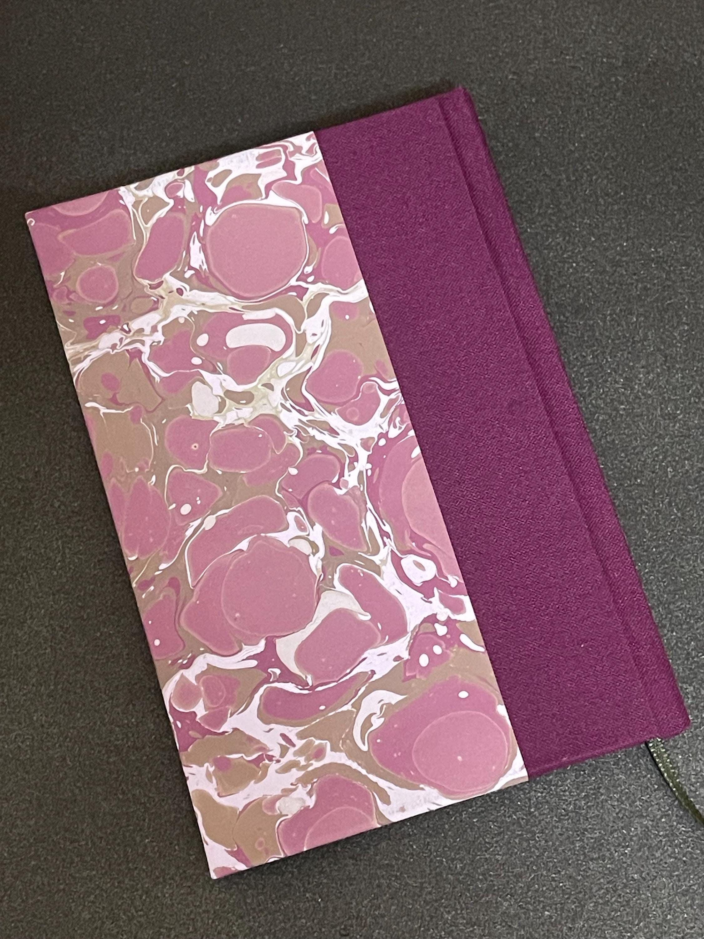 Lined Notebook | Gift Box Ready - Hand Made, Hand Marbled cover