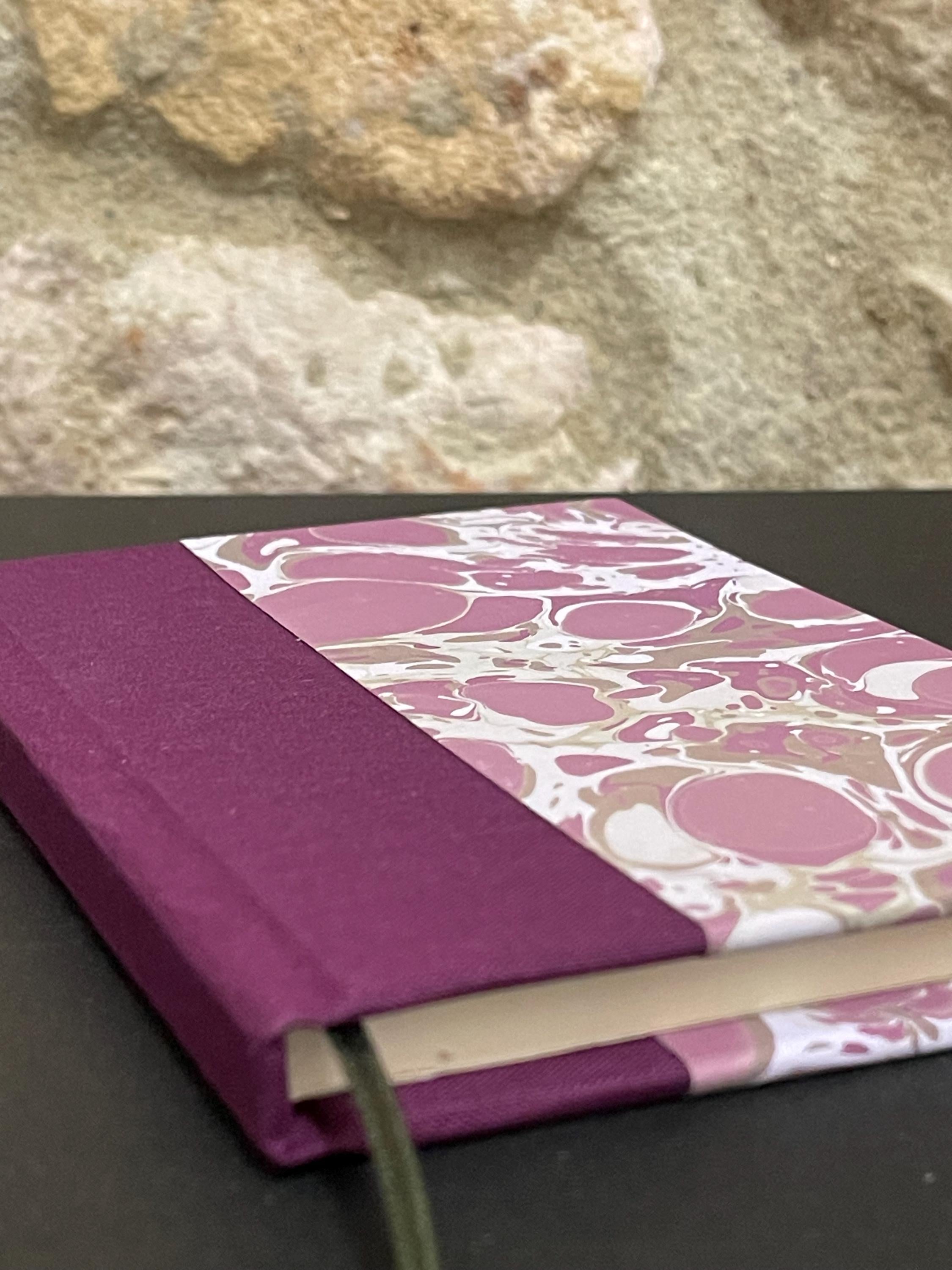 Lined Notebook | Gift Box Ready - Hand Made, Hand Marbled cover