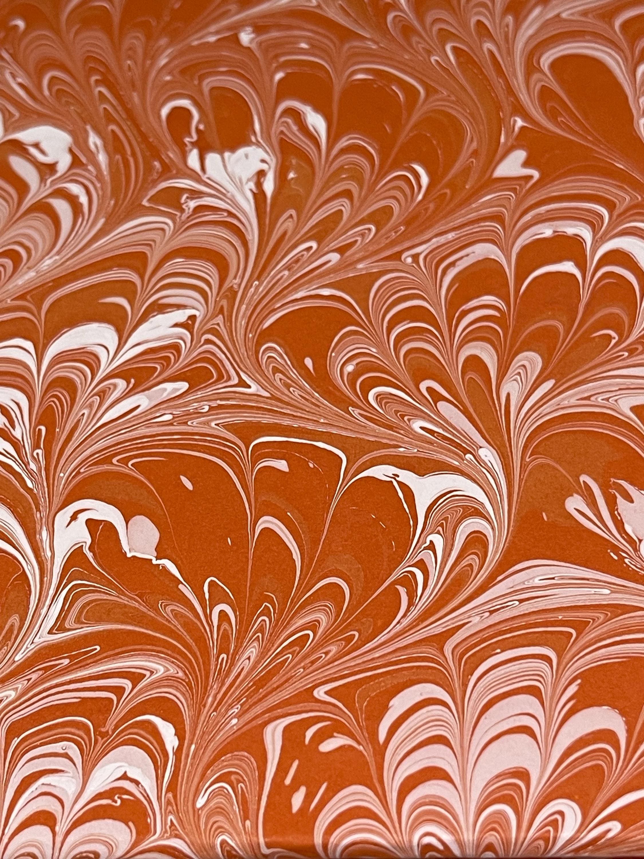 Hand Marbled Lined Journal | for Writers, Stationery Lovers