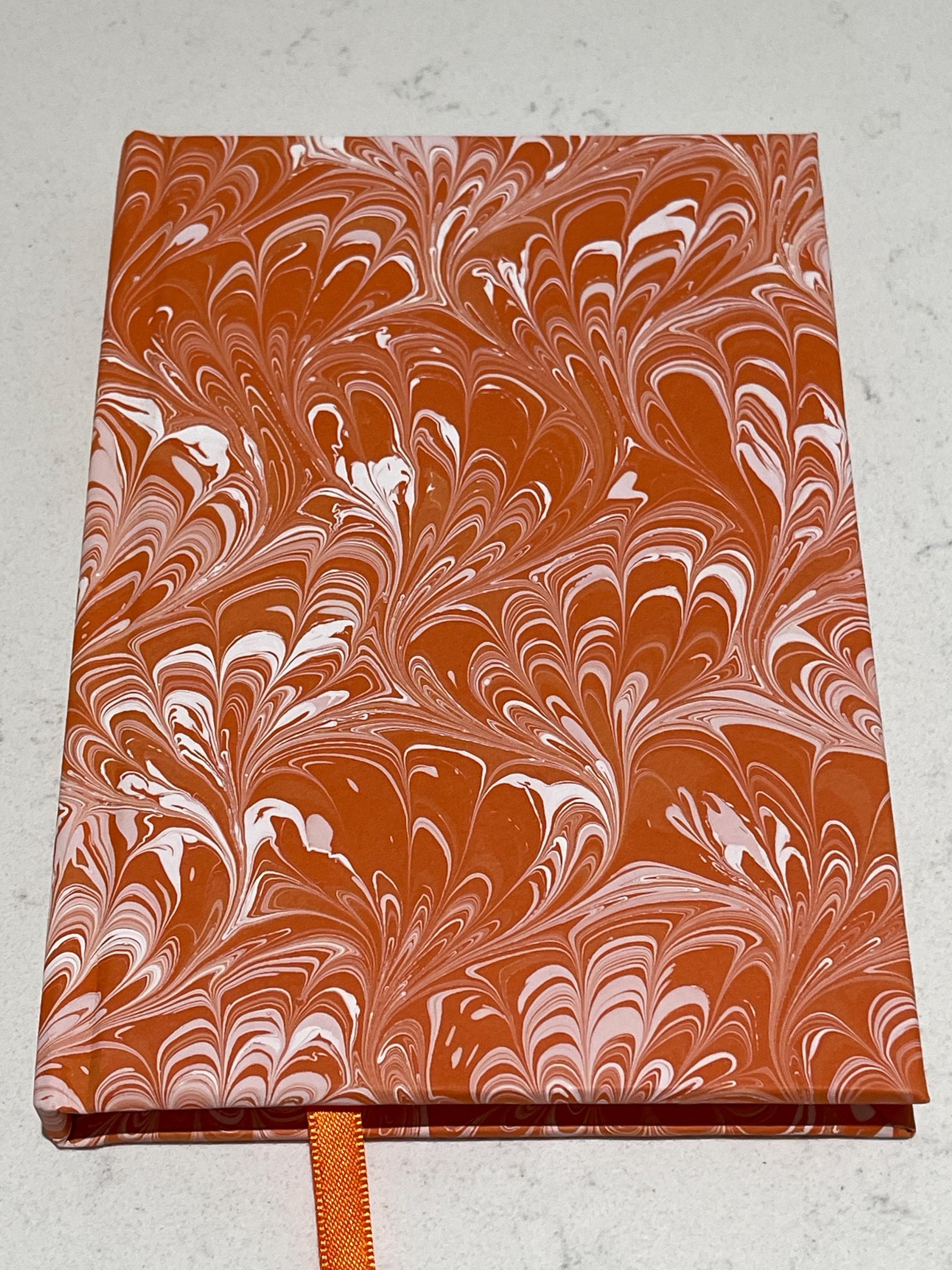 Hand Marbled Lined Journal | for Writers, Stationery Lovers